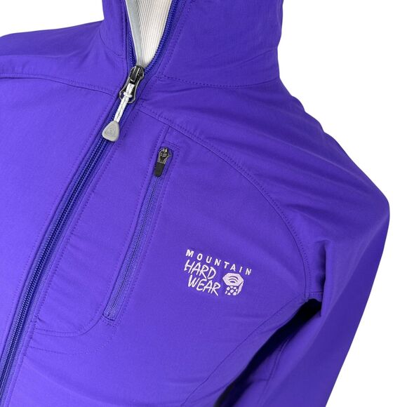 Mountain Hardwear Onata Jacket Women’s Small Purple Full Zip Nylon Lightweight - Picture 2 of 9